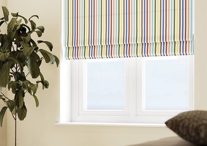 The British Stripe Co. Catherine, Bristol No.1 - Twist&Fit Roman Blind - Image 5